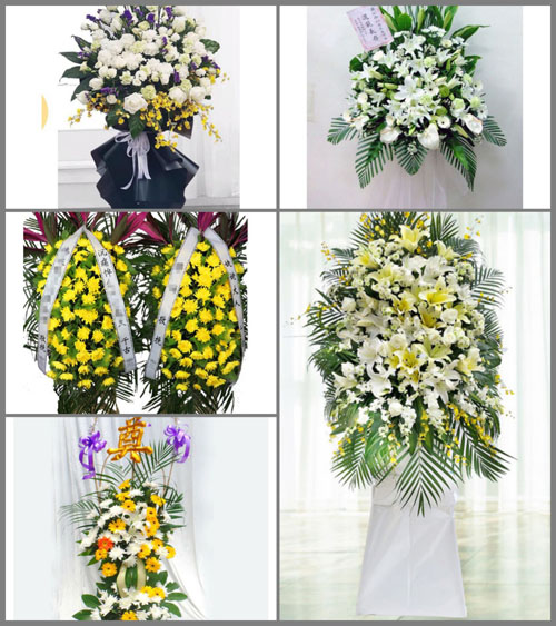 河北承德围场县四合永镇白事花篮预定